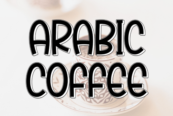 Arabic Coffee: A Handwritten Font for Campaigns That Need to Stand Out