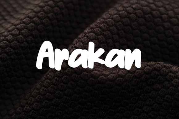 Arakan: A Display Font Built for Real Brand Work