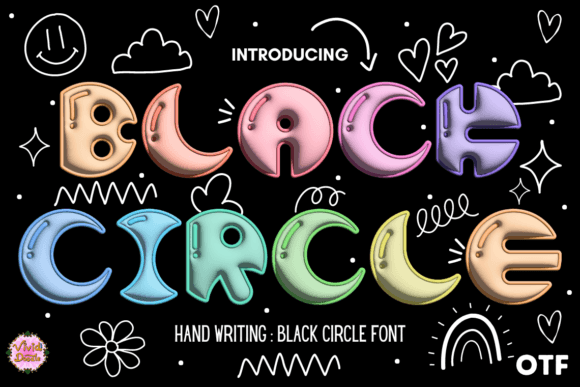 Black Circle Font: A Bold Display Typeface for Modern Editorial Design