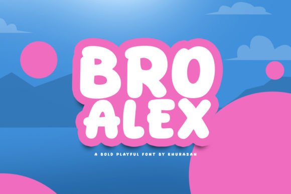 Bro Alex: A Display Font That Elevates Your Brand Identity