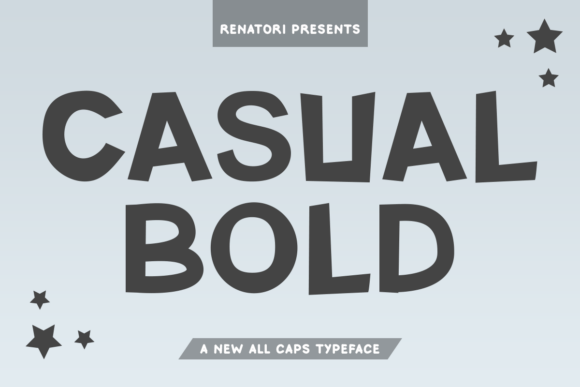 Casual Bold: A Display Font Built for Handmade Products and Craft Projects
