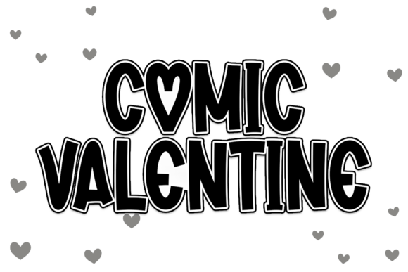 Comic Valentine: A Handwritten Display Font with Editorial Charm