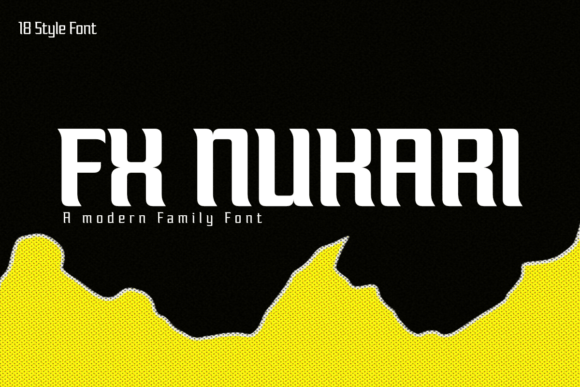 Fx Nukari: A Display Typeface for Modern Editorial Design