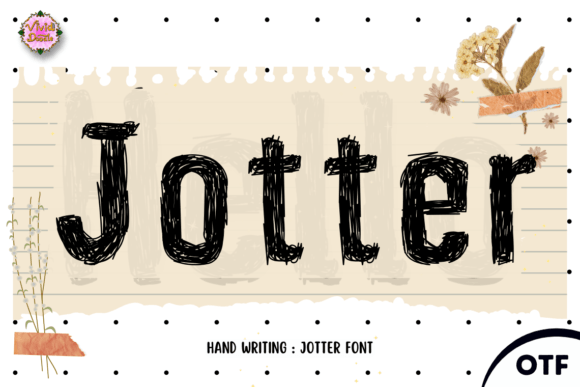Jotter: A Display Font That Brings Editorial Mood to Life