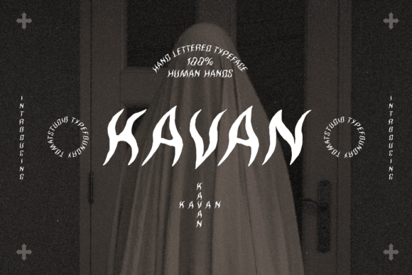 Kavan: A Handcrafted Display Font for Marketing Impact