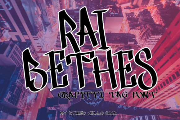 Rai Bethes Font: A Display Typeface for Bold Campaign Visuals