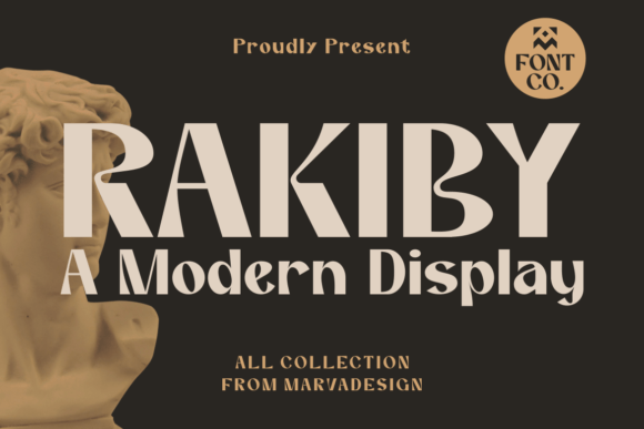 Rakiby: A Display Font That Makes Campaign Headlines Stop the Scroll