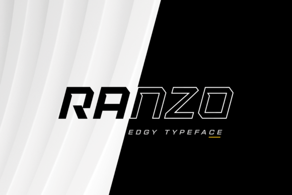 Ranzo: A Display Font That Demands Attention