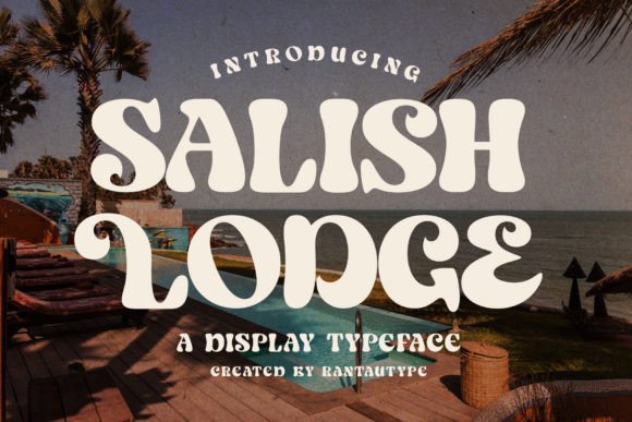Salish Display Typeface: A Bold Font for Campaign Design