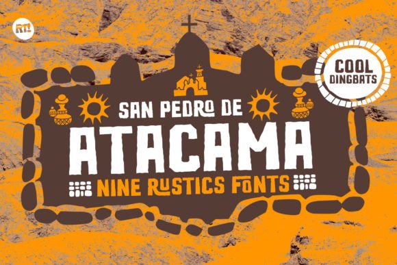 San Pedro De Atacama: A Display Font for Digital Storytelling