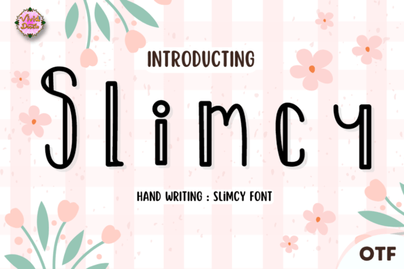 Slimcy Handwritten Display Font for Campaigns That Need Character