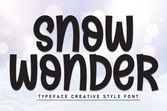 Snow Wonder: A Handwritten Display Font for Campaigns That Stick