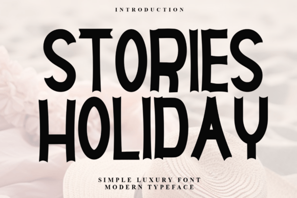 Stories Birthday: A Friendly Font for Small Business Branding